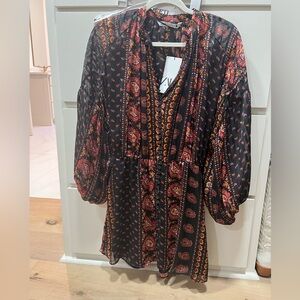 Zara Multicolor Bohemian Dress